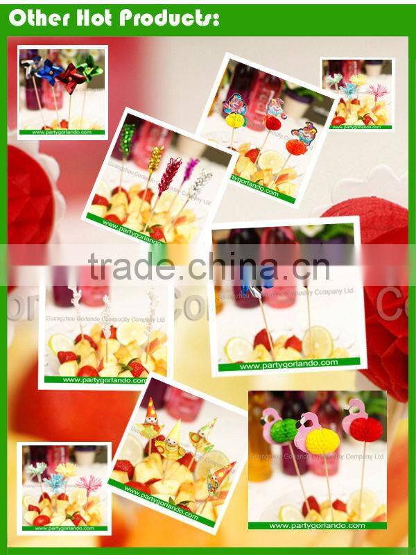 wholesale party colorful candy paper stick