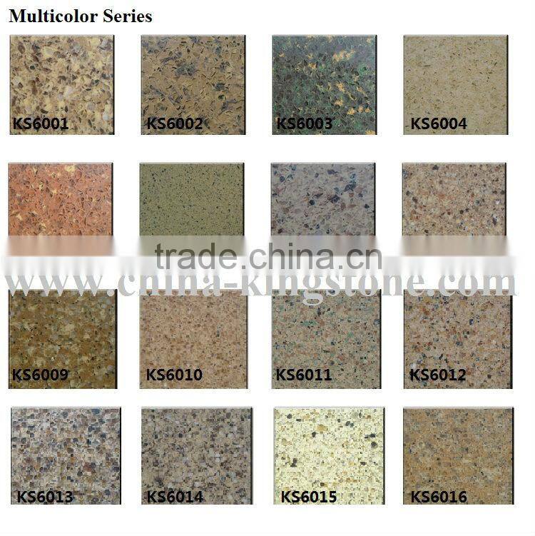 Beige Engineered Quartz Stone Slab Artificial Quartz Stone