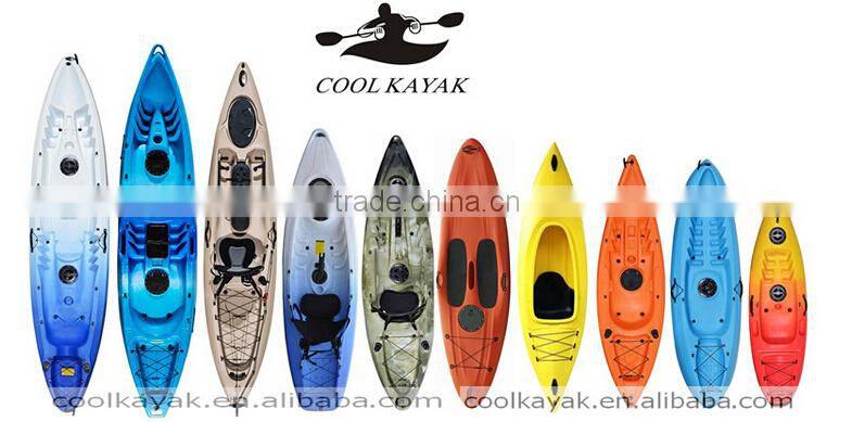 plastic fish pedal boat fishing kayak with pedals