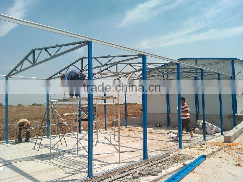 Worker's cheap prefabricated house