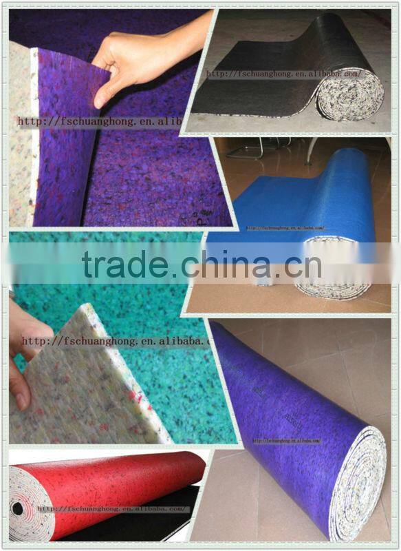 Waterproof Carpet Underlay/Moistureproof Underlay for Carpet