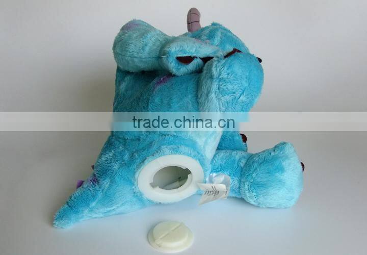 plush music money box coinsaver saving box