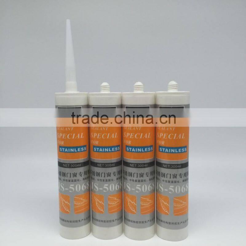 acetic silicone sealant for stainless steel prison toilet/ acrylic silicone sealant supplier/ acid silicone sealant