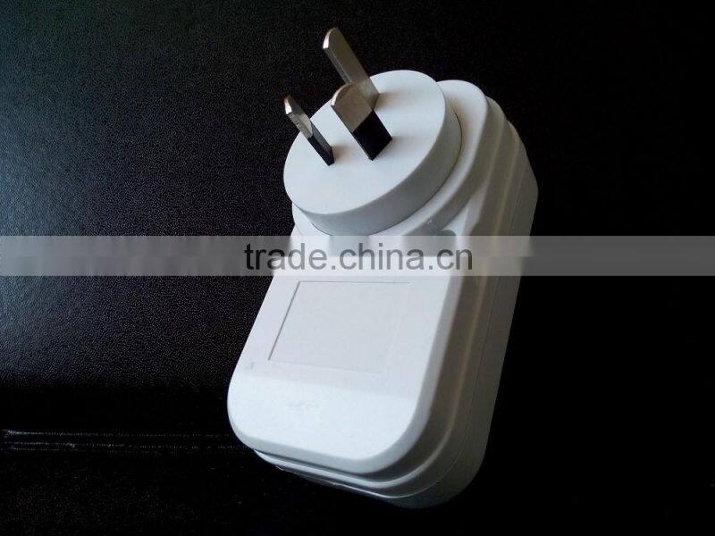 P1 Remote control wireless socket with high end 433MHz kinetic transmitter wireless socket