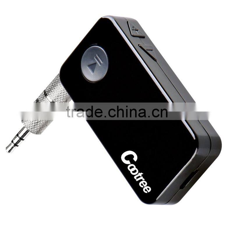 car bluetooth music receiver audio adapter 3.5 mm stereo output