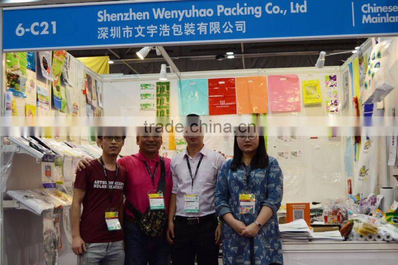High Clear Permanent Adhesive Poly Bag with lip