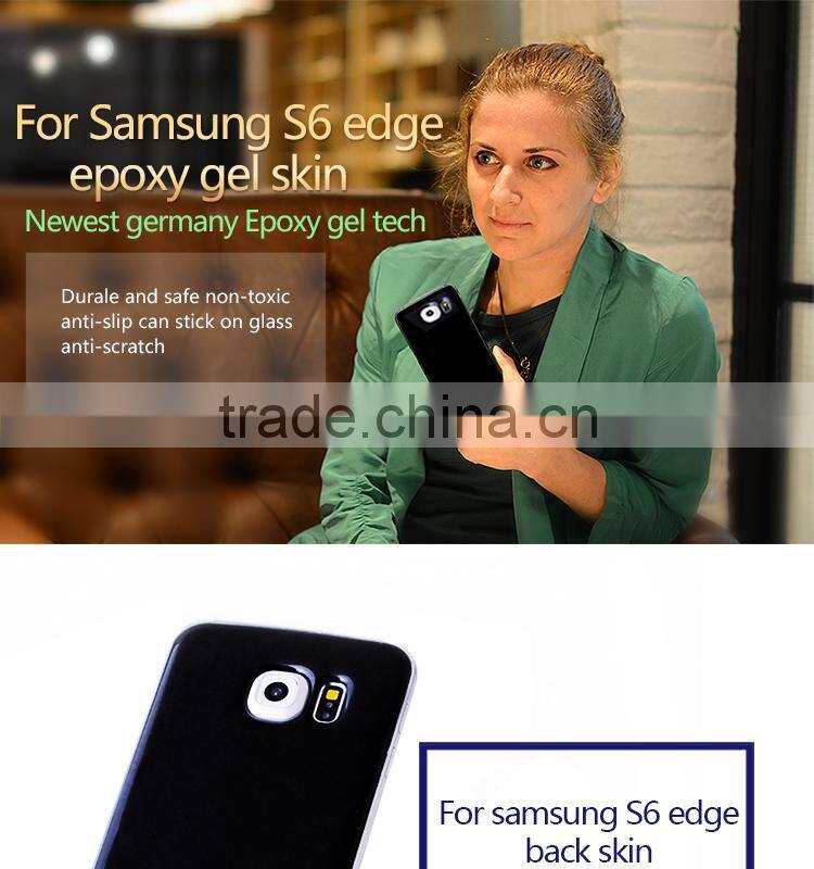 Use the import raw material for samsung s6 edge gel sticker