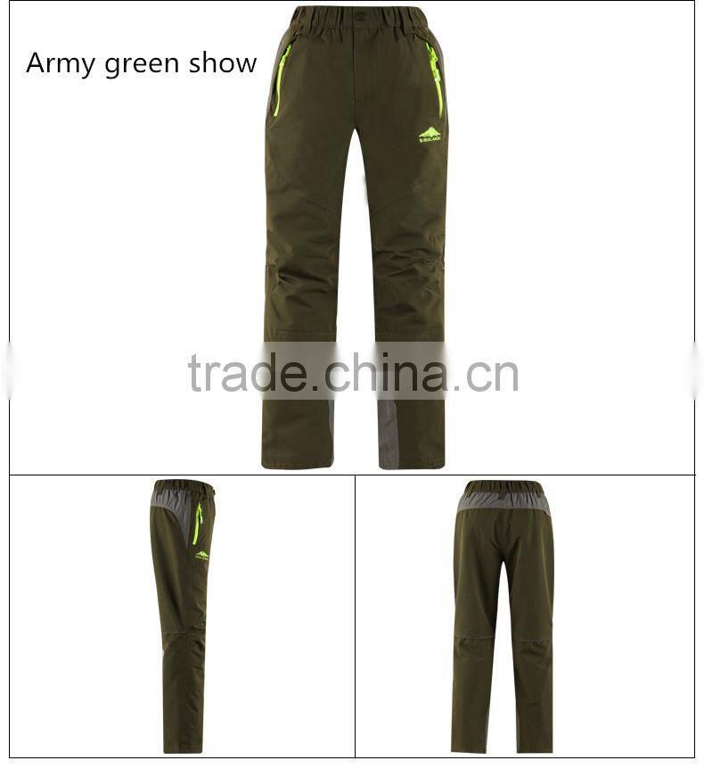 Kids custom-design winter ski pants windproof breathable waterproof