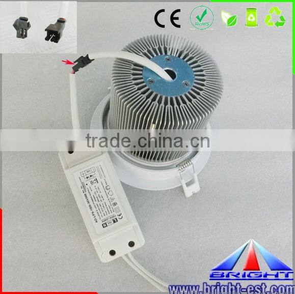 COB LED downlight Aluminium body 15W 1500 lumen COB led downlight
