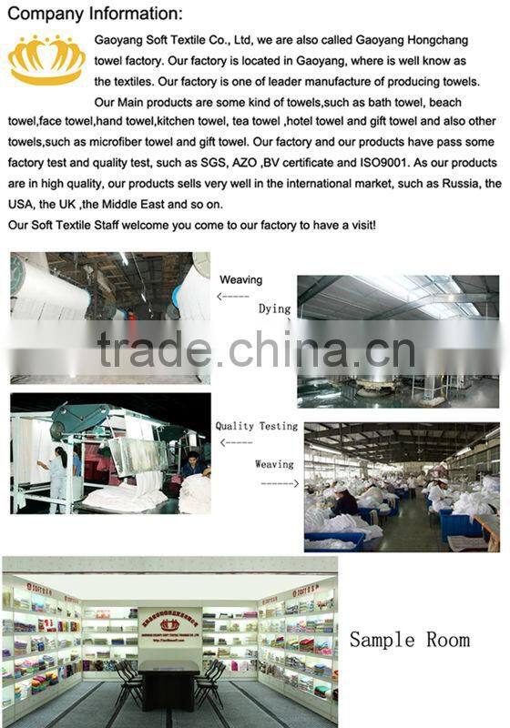 100% cotton jacquard style soft bear design lovely hand towel