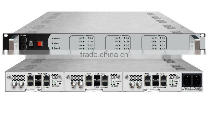 Digital CATV Headend IP QAM Modulator with MUX-Scrambling
