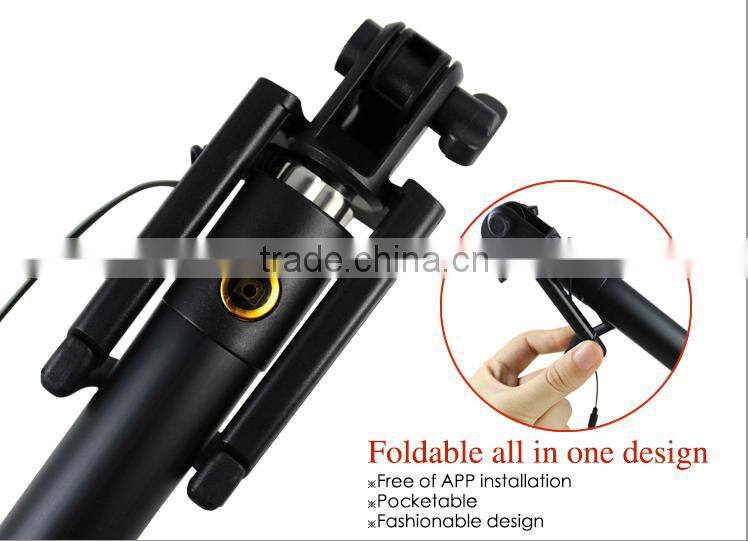 Foldable Portable Bluetooth Selfie Stick Mini Extendable Wireless Monopod Selfie Stick for nokia lumia 1020