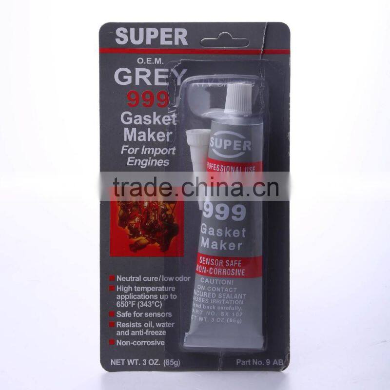 JY Strong Adhesive High-temp Grey Rtv Red Silicone Gasket Maker