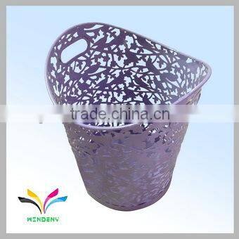 Custom design low MOQ packaging boxes for purple cans