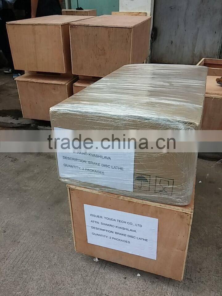 Car disc brake grinding machine, double disc grinding machine
