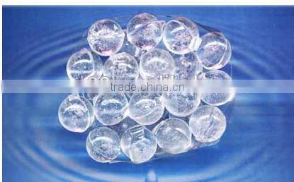 2015 hot sale Glassy Transparent polyphosphate balls