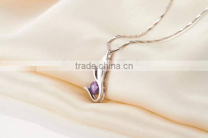 Hight quality fashion 925 silver stone pendants wholesale