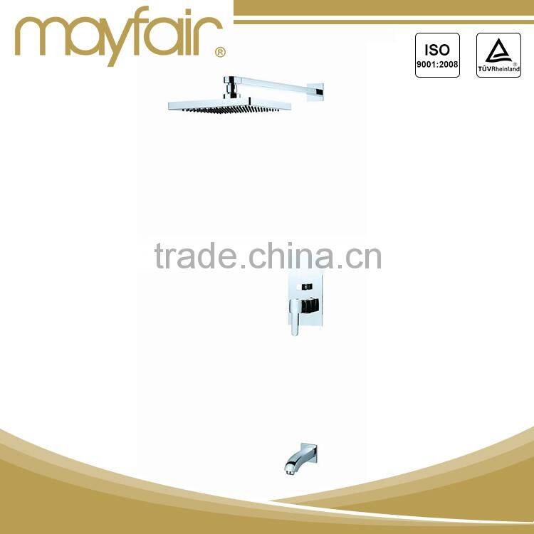 Wall mounted rain shower set