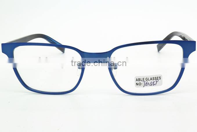 unisex designer eyeglasses fashionable metal optical spectacles