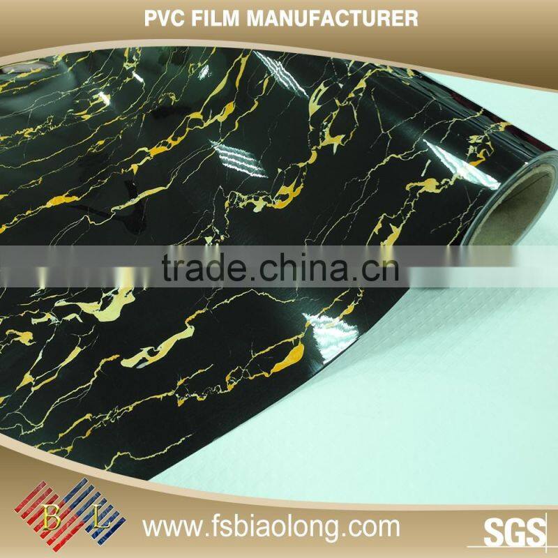 Furniture Decoration 0.10-0.50mm Furniture High Glossy PVC Plastic Sheet Pvc Rigid Film 0.5Mm Thick