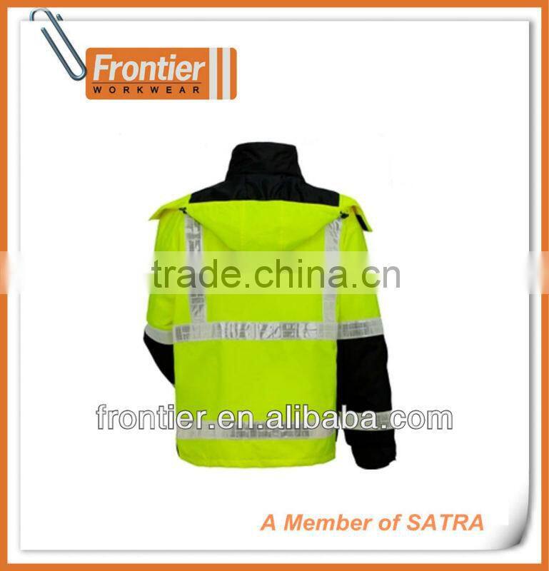 High Visibility Waterproof Winter Parka