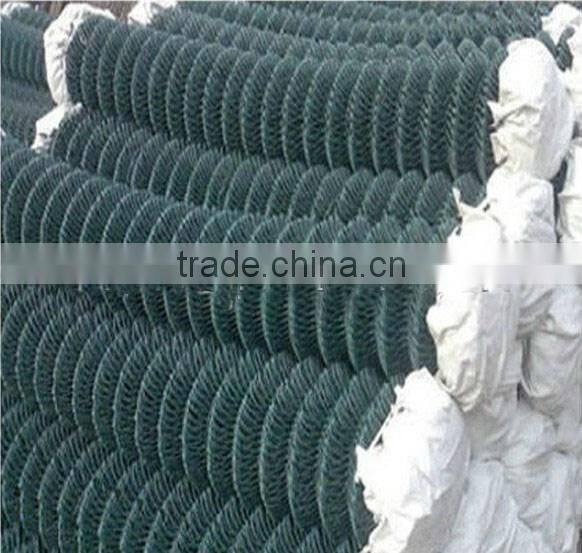 Galvanized /Vinyl Coated Pvc Coated Chain Link Fence Price/Chain Link Fabric