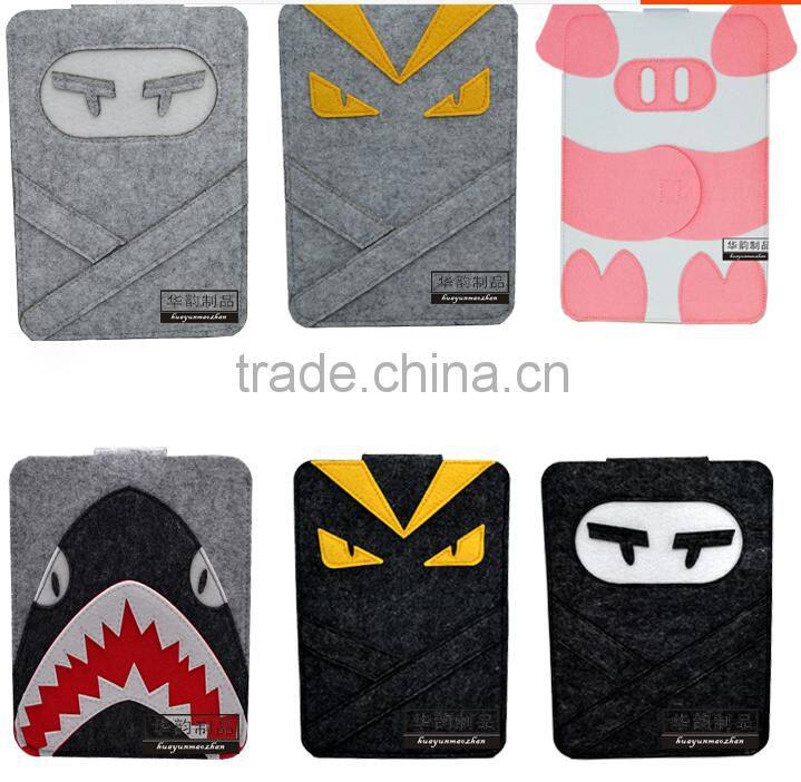13 15 inch felt Ninja cartoon Fashion Shockproof dustproof laptop Flat computer sleeve bag