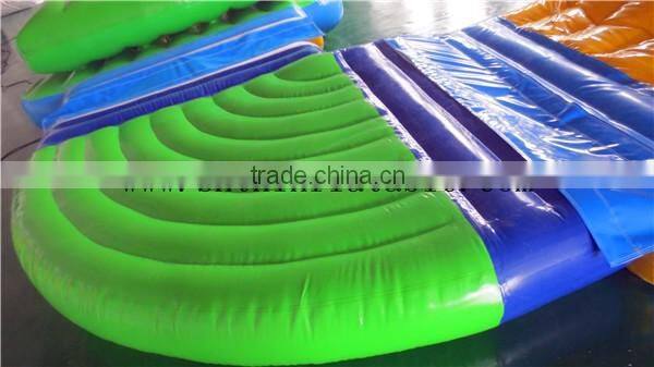 Adult inflatable water park, inflatable floating water park