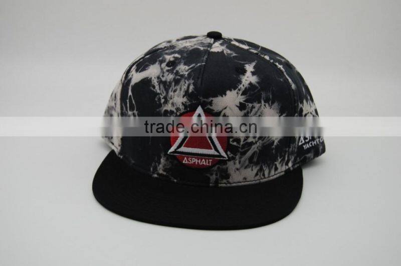 high quality flat embroidery dying snapback caps cap snapback