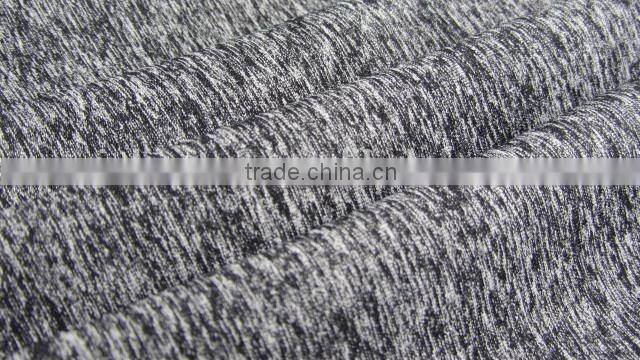 nylon terylene co-mingled yarn polyester interlock fabric