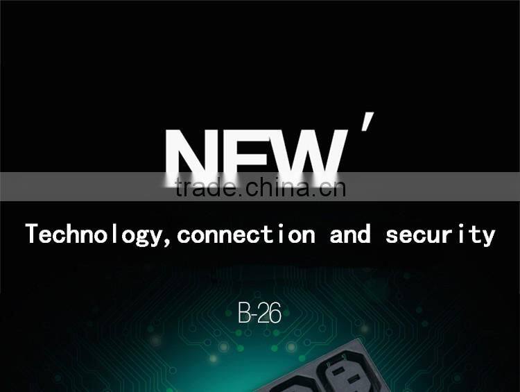 Quatra gangs socket outlet