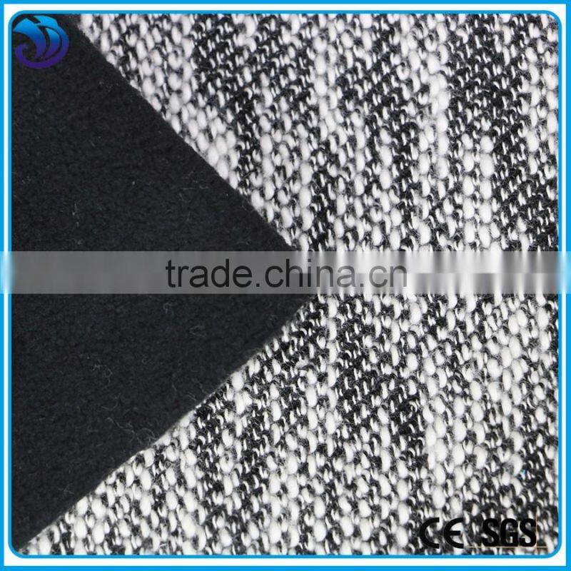 bonded knit fabric bonded fleece fabric bonded fabric factory price polyester cotton fabric