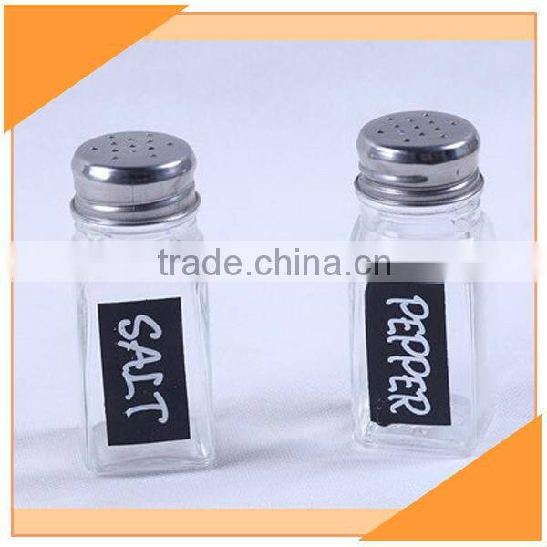 Transparent Spice Packaging Bottle With Cap