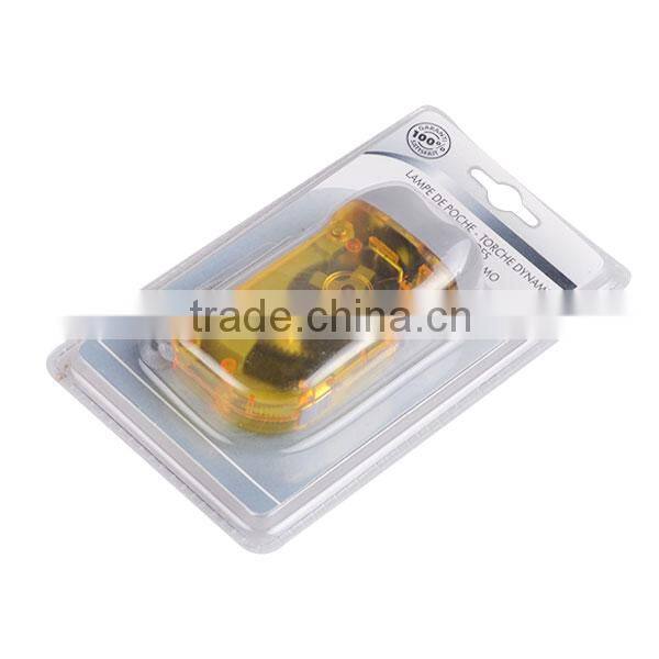 ABS Plastic LED Bulb Hand Charge Torch Light