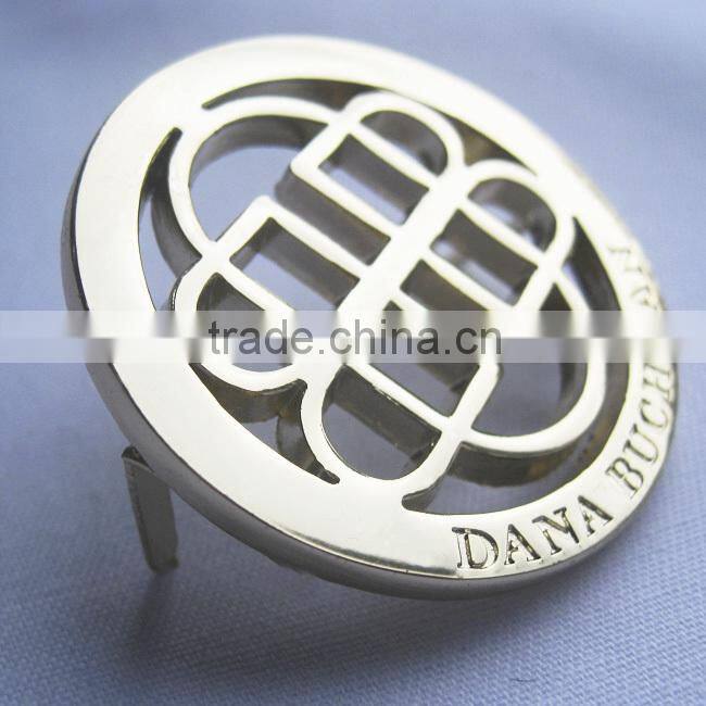 custom engraved logo metal plate