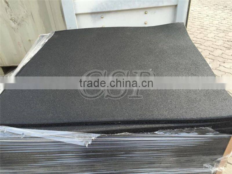 HOT SALES !!! Qingdao CSP black color cheap rubber sheet floor mat