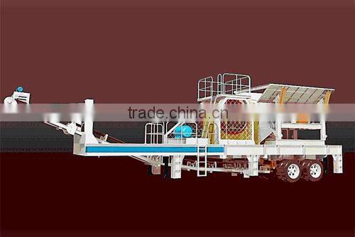 2014 China Zhengzhou High Capacity Mobile Coal Crusher