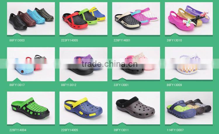 wholesale 2015 new designer fashion eva kids garden clogs, clog for children