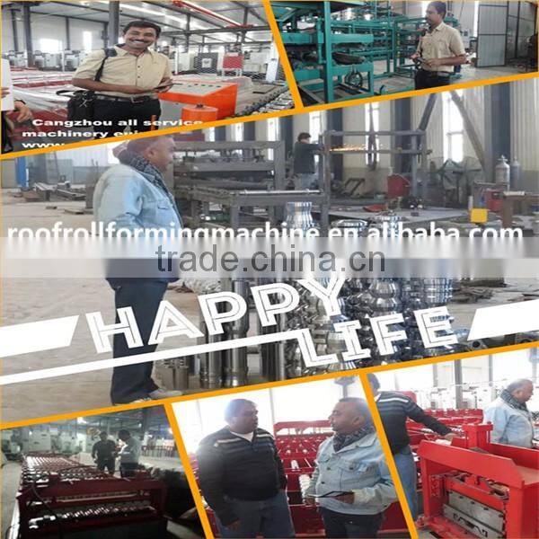 Corrugated Metal Roofing Sheet Roll Forming Machine Production Line