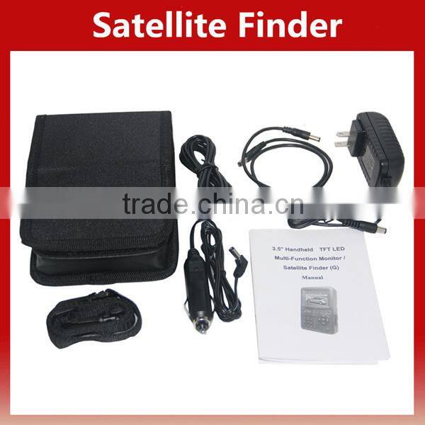 3.5 Inch TFT LCD Monitor With Satellite TV Functions