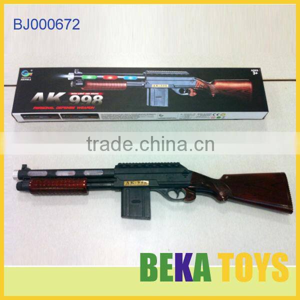 2014 electronic kids toys gun and weapon military toy gun replica safe sniper toy gun