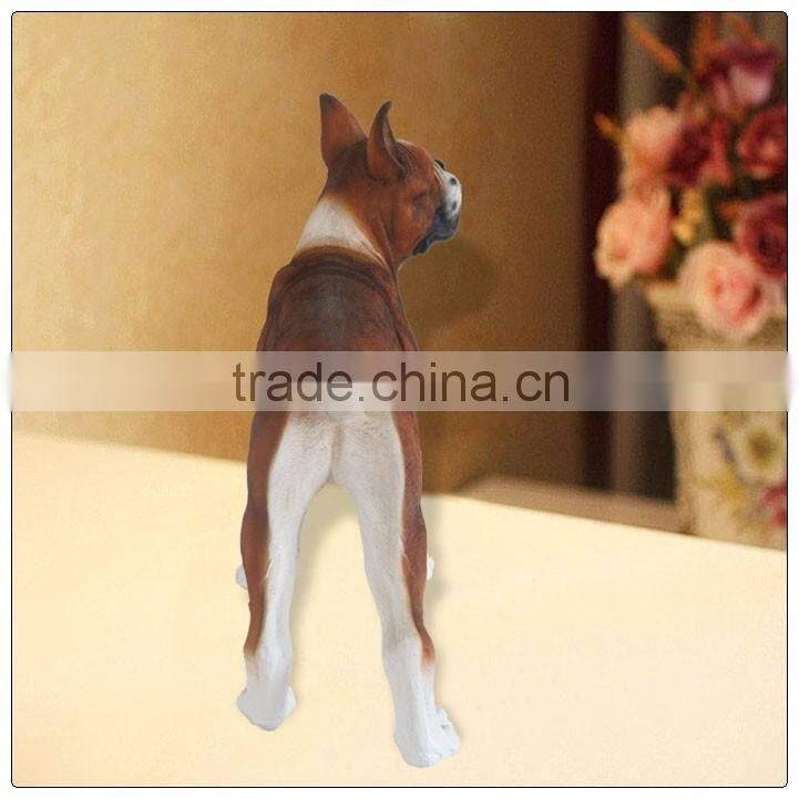 2016 China Supplier hot new products life like resin french bulldog,wholesale french bulldog