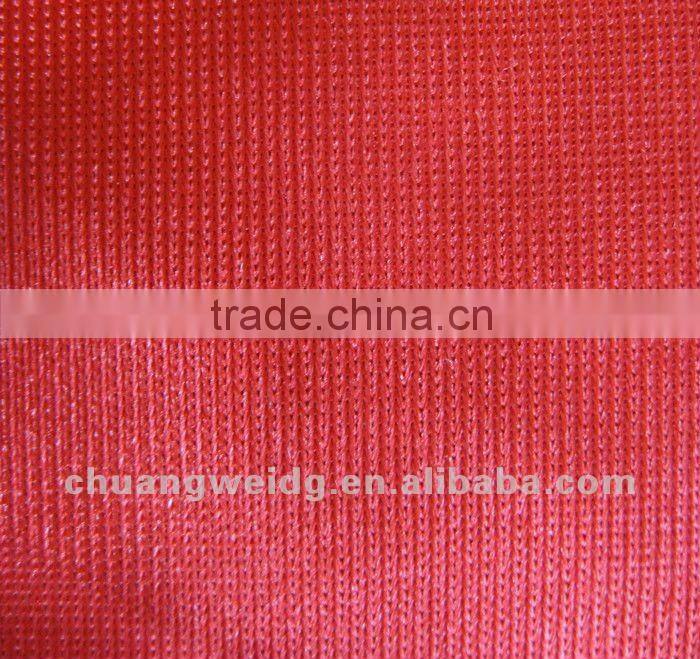 Shiny basketball single jersey fabric for sportswear