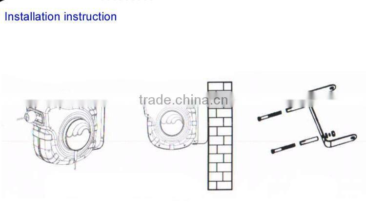 China Durable 6Mself-retracting spring loaded 220v cable cord reel retractable