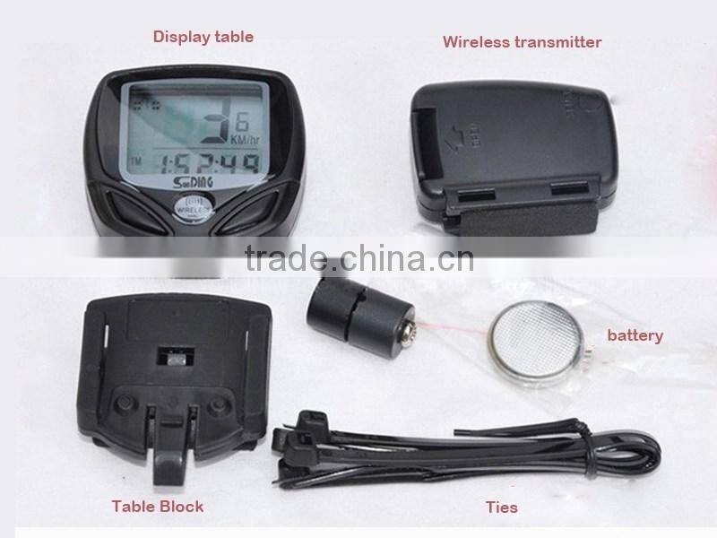 Waterproof LCD Bicycle Computer Display Bike Odometer Speedometer bicycle stopwatch