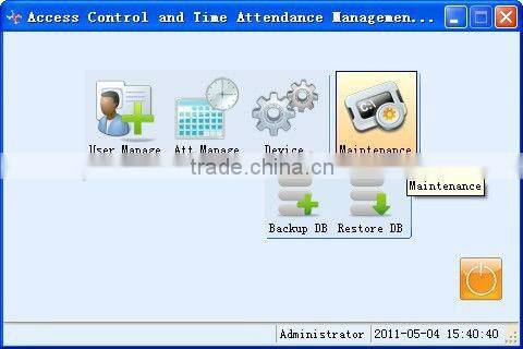 Touch Screen Biometric Attendance Device
