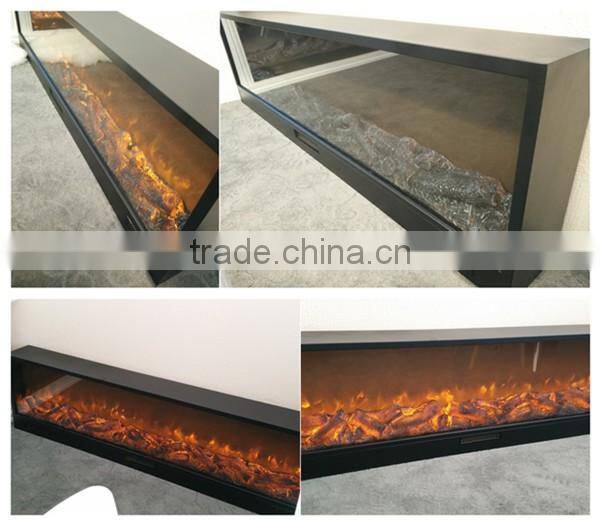 master flame indoor led electric fireplace with remote control