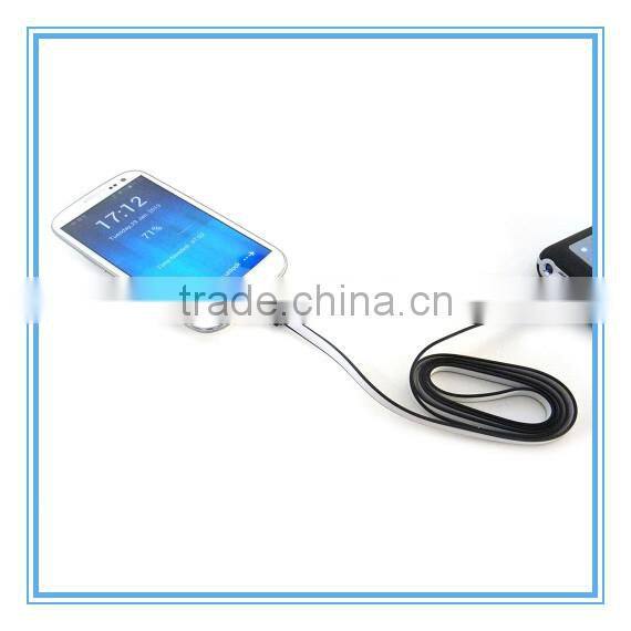 Hot Sale! Flat Colorful Micro USB Cable Data Charger Cable Cord for Samsung HTC LG Nokia