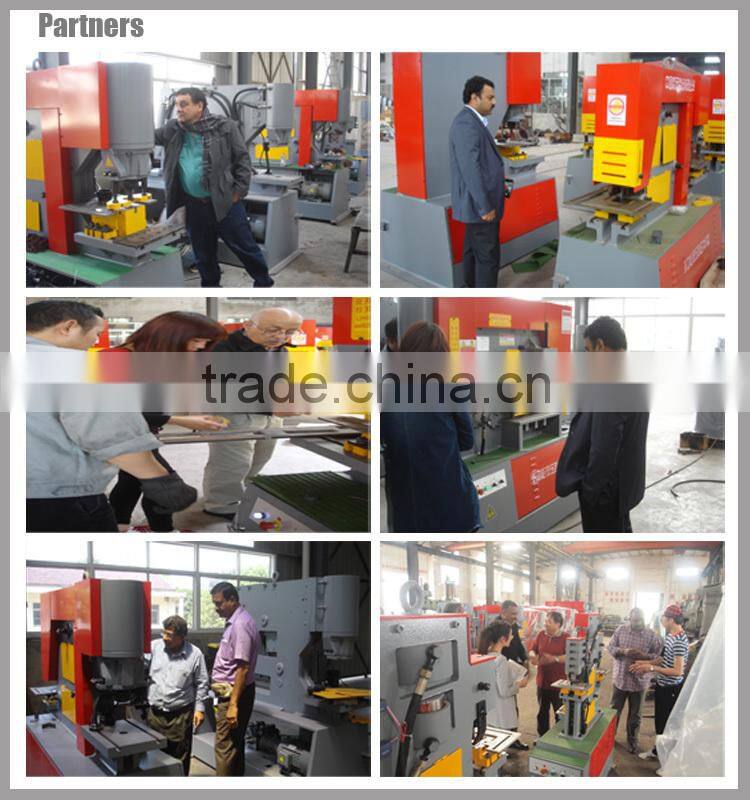 Q35Y hydraualic ironworker machine for iron and steel cutting