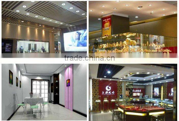 recessed LED Ceiling light with round/square shape